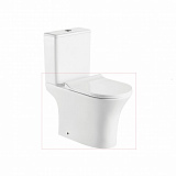 Унитаз-чаша "Koller Pool"  EDGE Rimless, сиденье дюропласт: SoftClose, Take Off, антибактериальное покрытие, система «Антивсплеск»