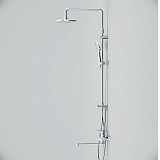 F40885A94 Набор X-Joy: душевая система, смеситель для ванны/душа излив 300 мм, хром, шт.