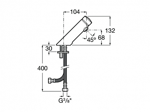 Смеситель Roca Avant для раковины 5A3279C00