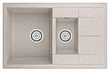 Мойка кухонная Granula прямоугольная кварц 7802, КЛАССИК