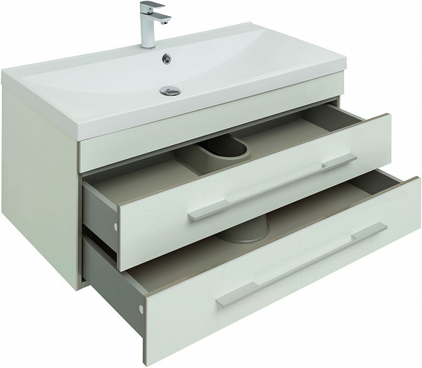 Мебель для ванной Aquanet Верона 100 белый (раковина Нота 284116) 00287649