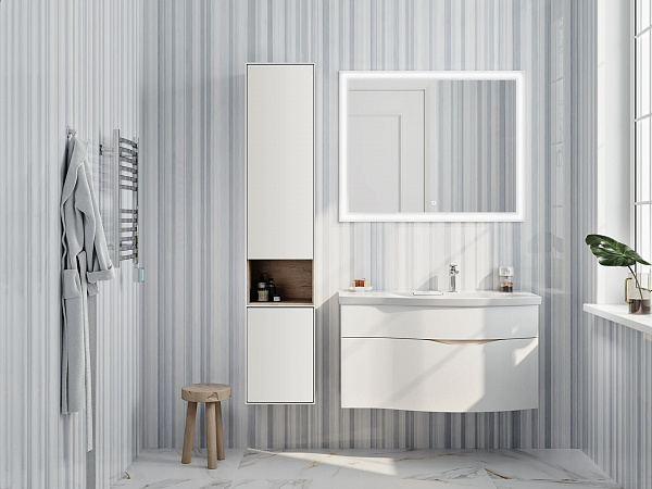 Пенал Kerama Marazzi  Plaza 170 см PL.M.170\WHT