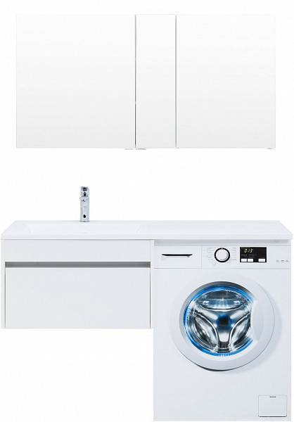 Тумба под раковину Aquanet Токио 68 белый (подвесная, 1 ящик) 00236917