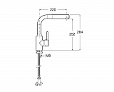 Смеситель Roca Targa для кухонной мойки 5A8560C00