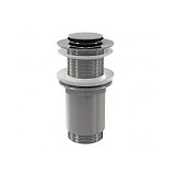 Донный клапан для раковины Alcaplast A394 click/clack с малой заглушкой