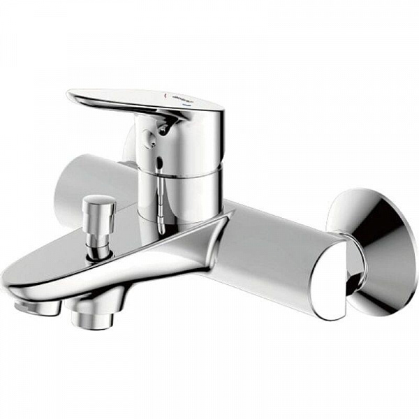 Смеситель для ванны с коротким изливом Bravat Drop F64898C-01A