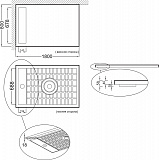 Поддон для душа Jacob Delafon Flight Neus 180х80 см E66523-00