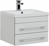 Тумба под раковину Aquanet Верона 58 New белый матовый 00272423