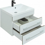 Тумба под раковину Aquanet Верона 58 New белый матовый 00272423