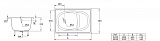 Стальная ванна BLB Europa 105x70 B05E