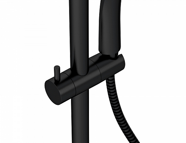 Душевая система BRASKO BLACK с термостатом Cersanit 63112