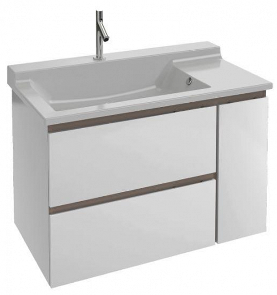 Подвесная раковина-столешница Jacob Delafon Soprano 100х54 см EXK112-00