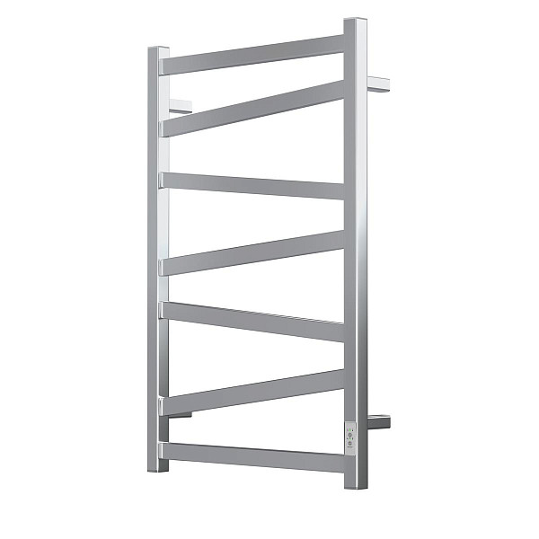 Полотенцесушитель электрический Point Феникс PN15858 П7 500x800, диммер справа, хром