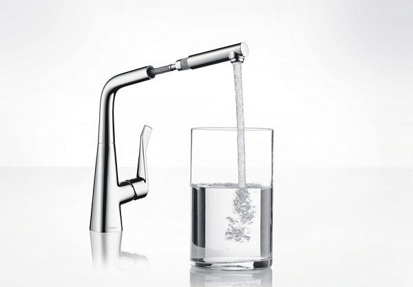 Смеситель для кухонной мойки Hansgrohe Metris 14821000