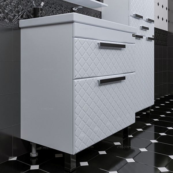 Тумба под раковину Калипсо 80 напольная Санта 217003лN