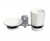 Держатель стакана и мыльницы Wasserkraft K-28126