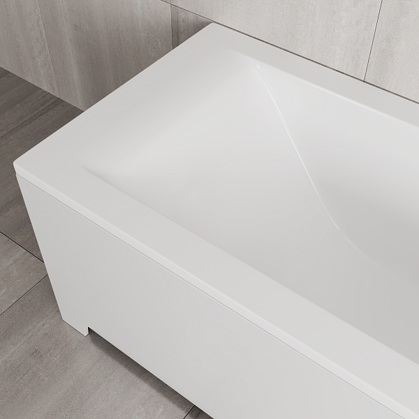 Ванна из литьевого мрамора Delice Diapason 1500х700