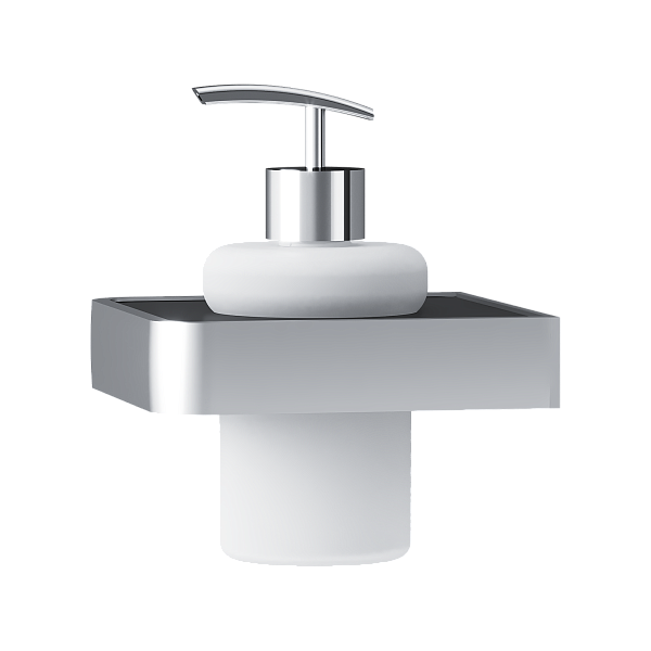 DA7736900 Jupiter Стеклянный диспенсер для жидкого мыла с настенным держателем