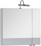 Зеркало-шкаф Aquanet Верона 75 белый 00175381