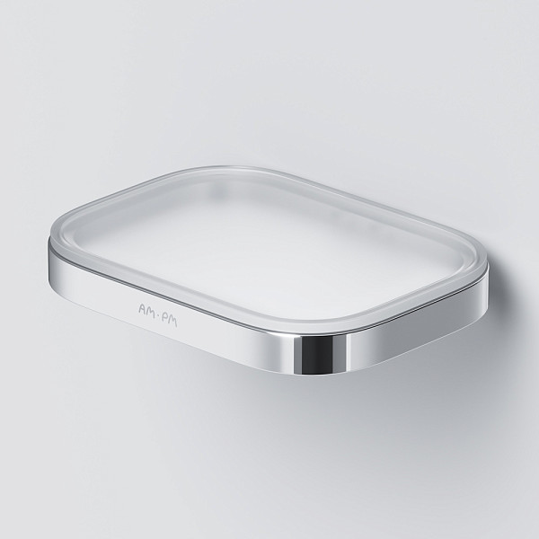 A8F34200 Func Стеклянная мыльница с настенным держателем