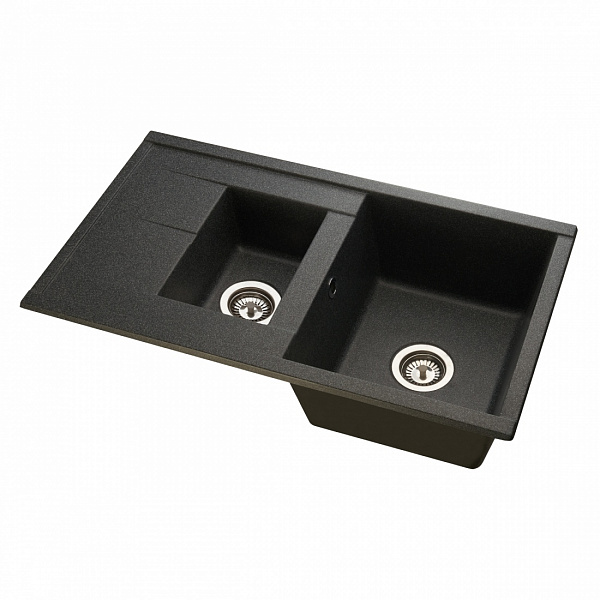 Мойка для кухни Aquaton Делия 87 графит 1A716232DE210