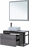 Тумба под раковину Aquanet Nova Lite Loft 90 L дуб рошелье 00261656