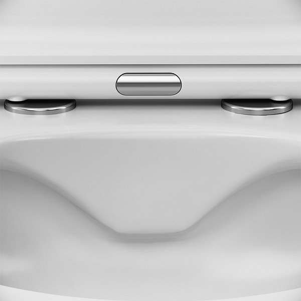 IS49051.801701 Комплект инсталляция с клав Pro L глянц хром с подвесным унитазом Like FlashClean с с