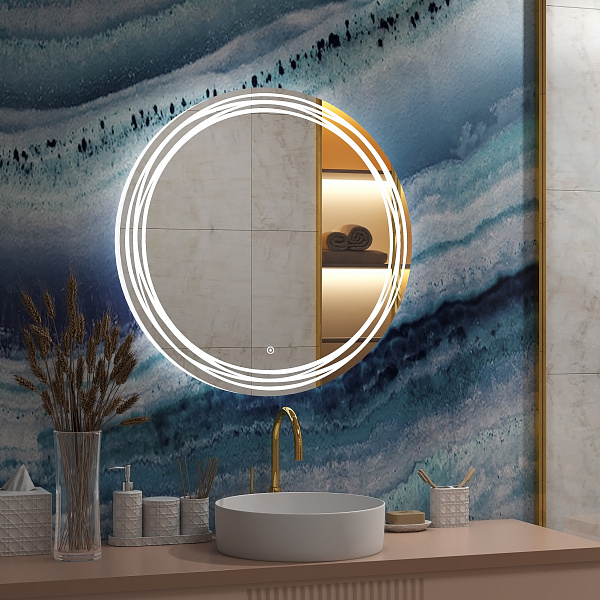 Зеркало Континент "Talisman Led" d 770