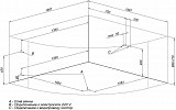 Акриловая ванна Aquanet Santiago 160x160 (с каркасом) 00205545