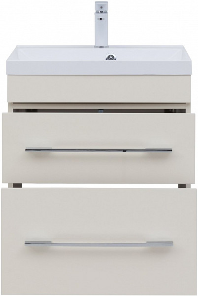 Тумба под раковину Aquanet Верона 60 крем (2 ящика) 00304537