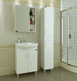 Зеркальный шкаф Дублин 75 универсальный Санта 123006