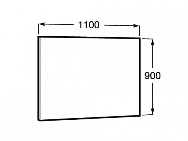 Зеркало Roca Luna 812190000