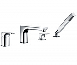 Смеситель на борт ванны;4 отверстия Wasserkraft Salm 2755