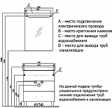 Тумба под раковину Акватон Америна 67 см 1A169001AM950