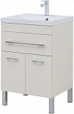 Тумба под раковину Aquanet Верона 60 крем (1 ящик, 2 дверцы) 00304535