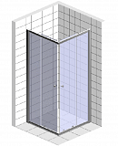 Душевой уголок Wasserkraft Main 41S03 Matt glass