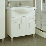 Тумба напольная Дублин 80 под раковину Классик 80 Санта 223008