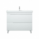 Тумба Corozo "Юта 100 Z2", Люкс белая, Фостер 100