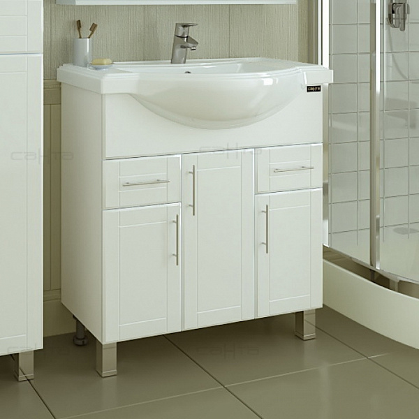 Тумба напольная Дублин 80 под раковину Классик 80 Санта 223008