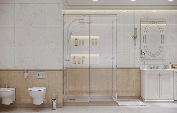 Душевое ограждение Ambassador Abner 10011104L