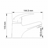 Смеситель для раковины Wasserkraft Isen 2603