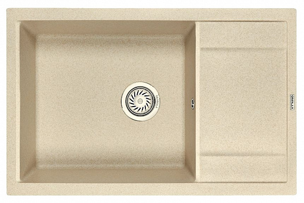 Мойка кухонная Granula прямоугольная кварц 7805, ПЕСОК