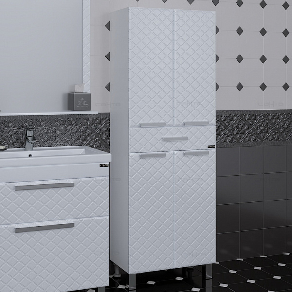 Шкаф-пенал Калипсо 60 напольный/подвесной Санта 517004N