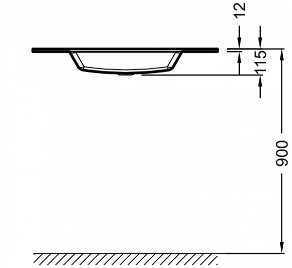 Раковина Jacob Delafon Vox 80x46 см EB2104-DD4