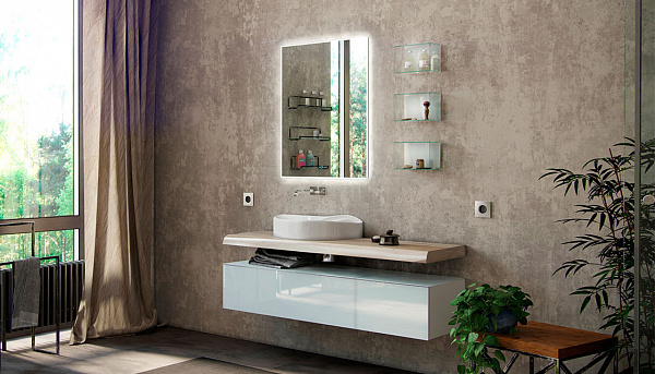 Полка Velvex Felay 25 см pkFEL.25-43.21