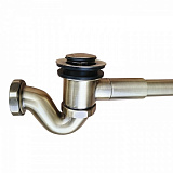 Слив-перелив автомат регулируемый Timo 8006/02, цвет бронза