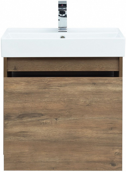 Тумба под раковину Aquanet Nova Lite 60 дуб рустикальный (1 ящик) 00249511