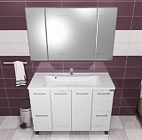 Зеркальный шкаф Стандарт 120 Санта 113019