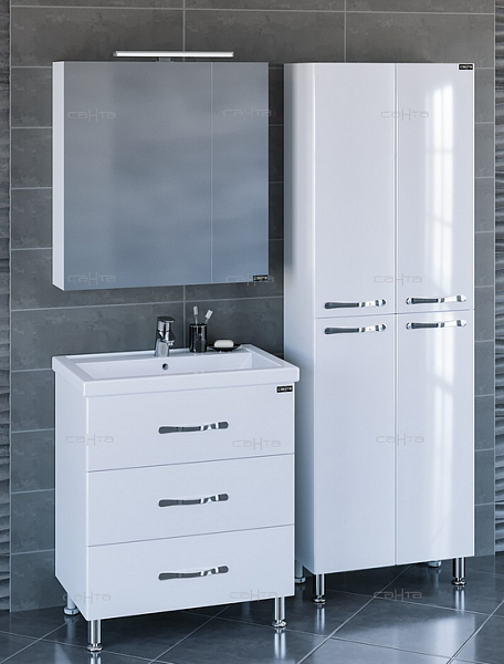 Тумба под раковину Виктория 70 напольная Санта 700124N