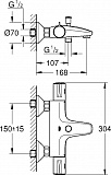 Термостат Grohe Grohtherm 800 34567000